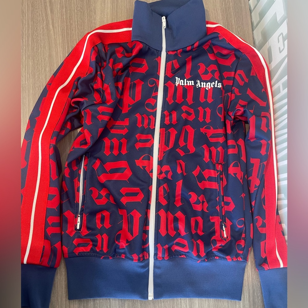 Palm Angels tracksuit top broken monogram